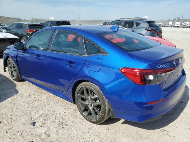 2HGFE2F56PH544438 - 2023 HONDA CIVIC SPORT BLUE photo 2