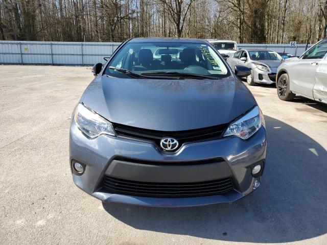 2T1BURHEXEC181378 - 2014 TOYOTA COROLLA L CHARCOAL photo 5