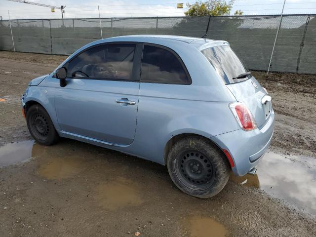 3C3CFFAR5DT514791 - 2013 FIAT 500 POP BLUE photo 2