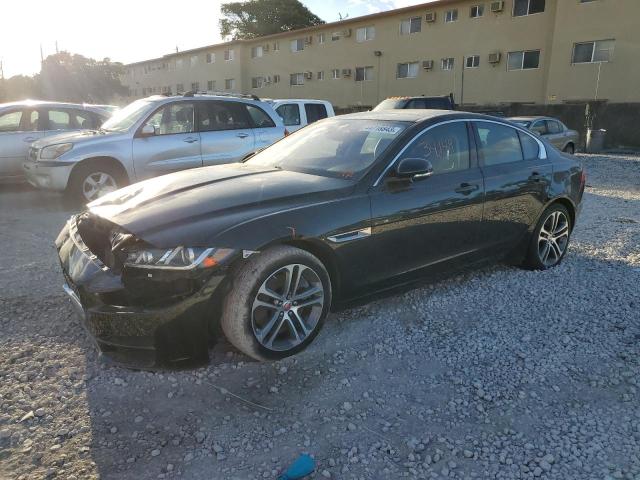 SAJAJ4BV4HA972581 - 2017 JAGUAR XE PREMIUM BLACK photo 1