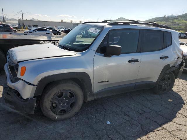 ZACCJAAB0JPG94393 - 2018 JEEP RENEGADE SPORT SILVER photo 1