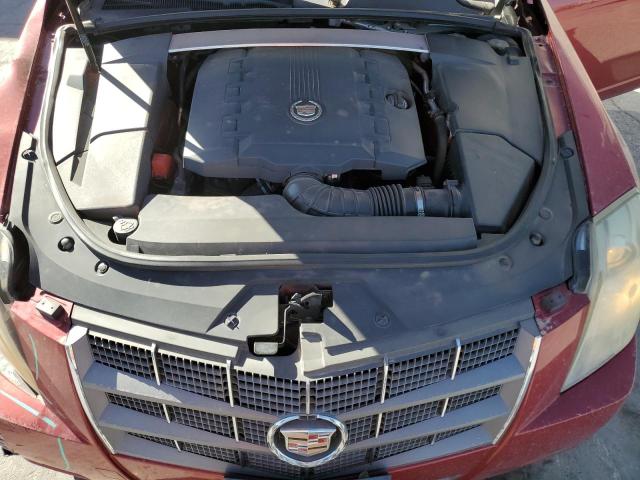 1G6DF577990168204 - 2009 CADILLAC CTS RED photo 11