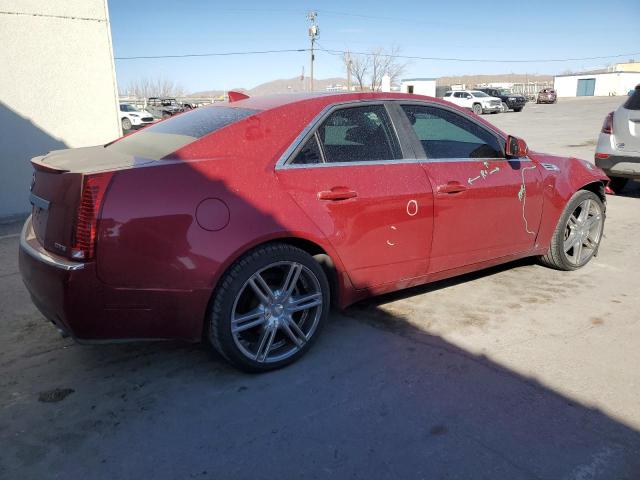 1G6DF577990168204 - 2009 CADILLAC CTS RED photo 3