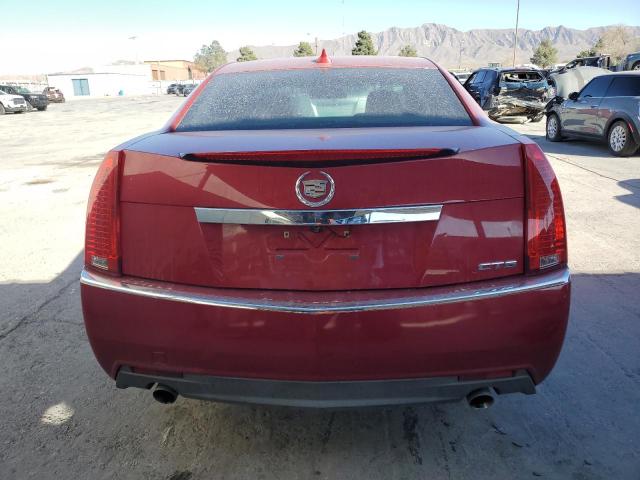 1G6DF577990168204 - 2009 CADILLAC CTS RED photo 6