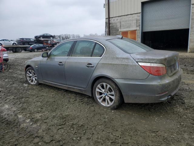 WBANV9C50AC136497 - 2010 BMW 5 SERIES XI GRAY photo 2