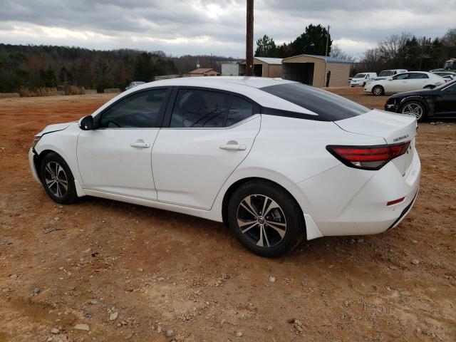 3N1AB8CV1PY323397 - 2023 NISSAN SENTRA SV WHITE photo 2