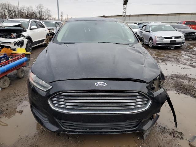 3FA6P0H78GR339399 - 2016 FORD FUSION SE BLACK photo 5