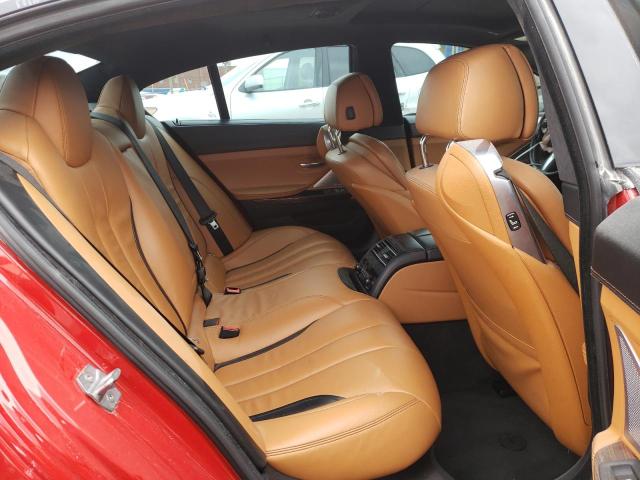 WBA6D6C52HG388194 - 2017 BMW 650XI XI GRAN COUPE RED photo 10