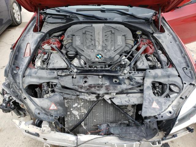 WBA6D6C52HG388194 - 2017 BMW 650XI XI GRAN COUPE RED photo 11