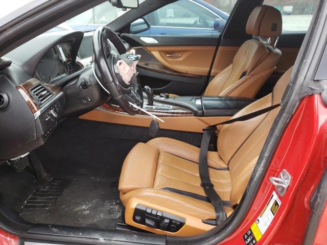 WBA6D6C52HG388194 - 2017 BMW 650XI XI GRAN COUPE RED photo 7