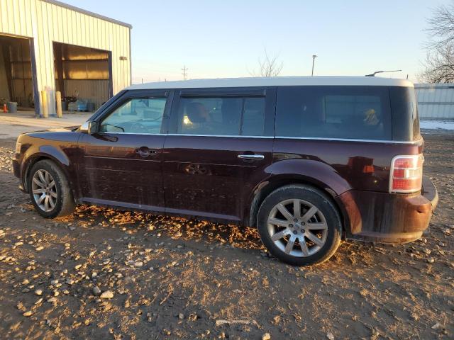 2FMEK63C39BA68504 - 2009 FORD FLEX LIMITED MAROON photo 2