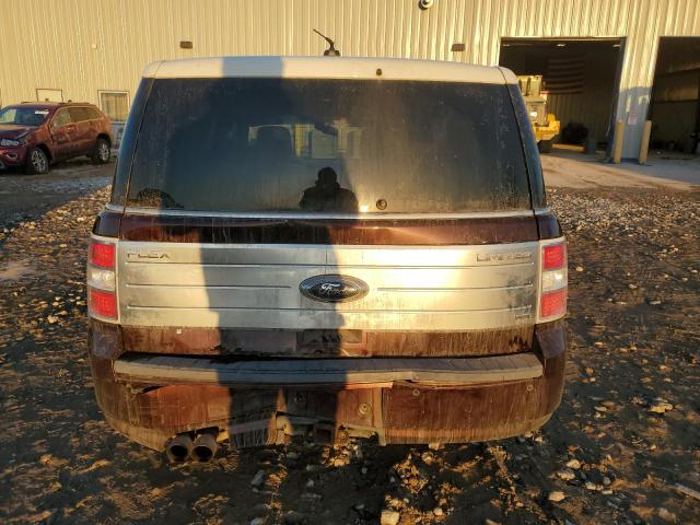 2FMEK63C39BA68504 - 2009 FORD FLEX LIMITED MAROON photo 6