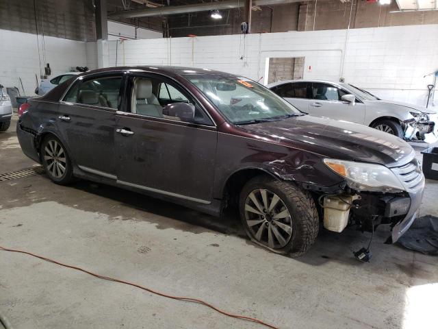 4T1BK3DBXCU465880 - 2012 TOYOTA AVALON BASE BURGUNDY photo 4