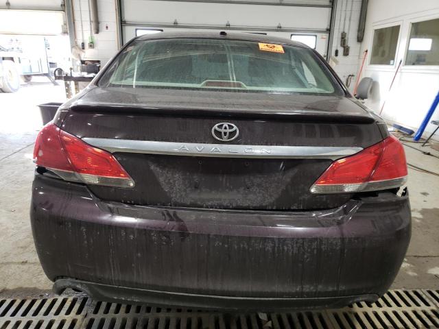 4T1BK3DBXCU465880 - 2012 TOYOTA AVALON BASE BURGUNDY photo 6