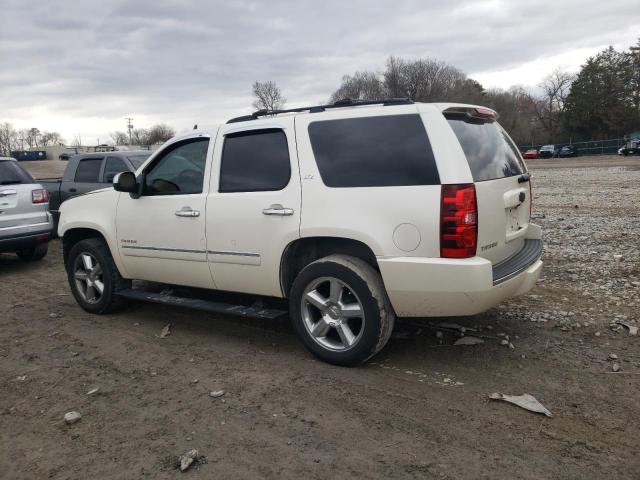 1GNSKCE03BR331481 - 2011 CHEVROLET TAHOE K1500 LTZ WHITE photo 2