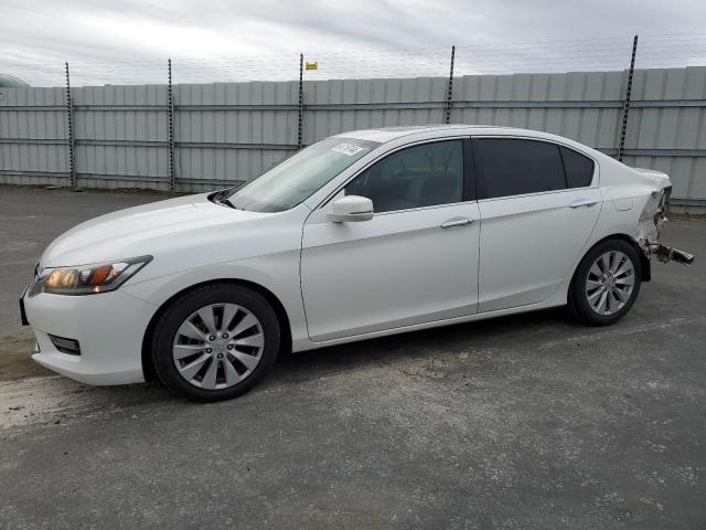 1HGCR2F88FA099425 - 2015 HONDA ACCORD EXL WHITE photo 1