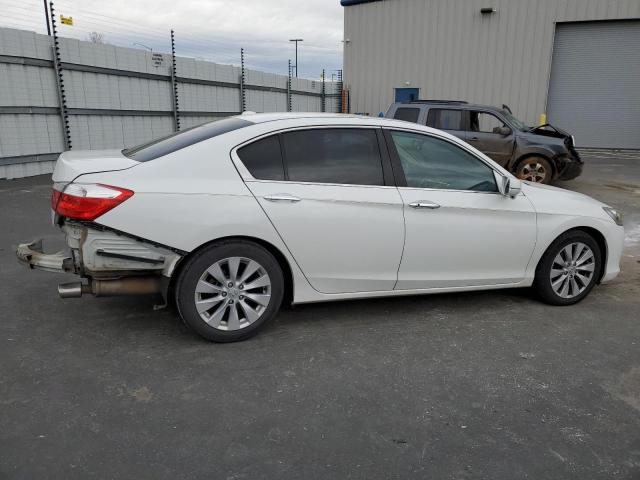 1HGCR2F88FA099425 - 2015 HONDA ACCORD EXL WHITE photo 3