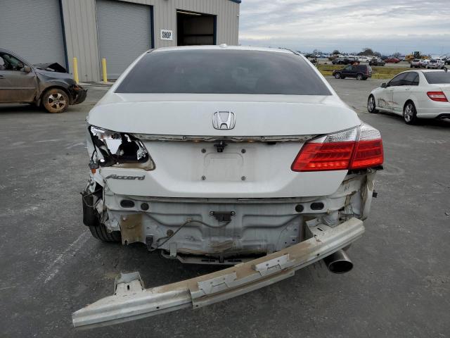 1HGCR2F88FA099425 - 2015 HONDA ACCORD EXL WHITE photo 6