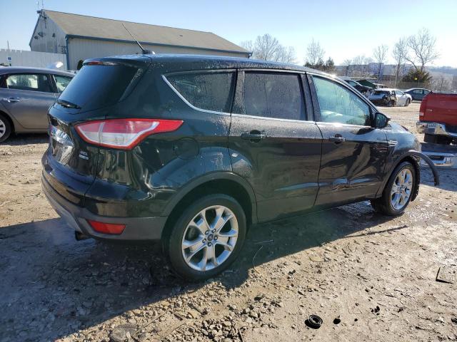 1FMCU9HX8DUD40370 - 2013 FORD ESCAPE SEL BLACK photo 3