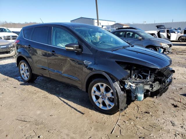 1FMCU9HX8DUD40370 - 2013 FORD ESCAPE SEL BLACK photo 4