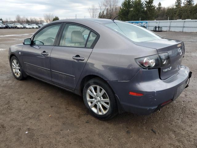 JM1BK32F071631647 - 2007 MAZDA 3 I GRAY photo 2