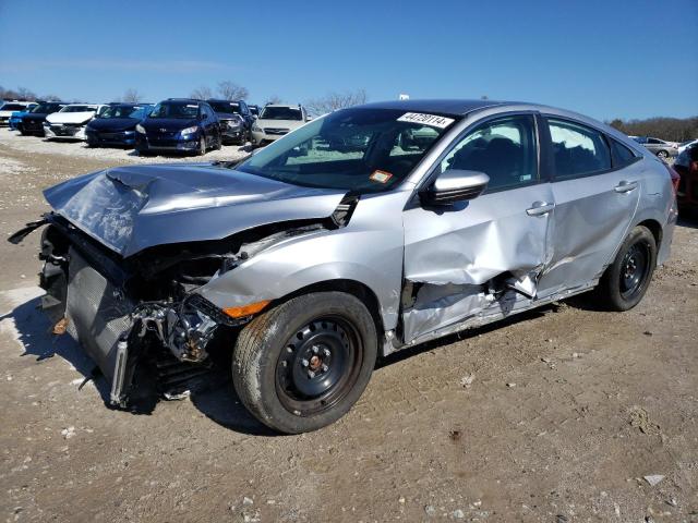 2HGFC2F67LH539144 - 2020 HONDA CIVIC LX SILVER photo 1