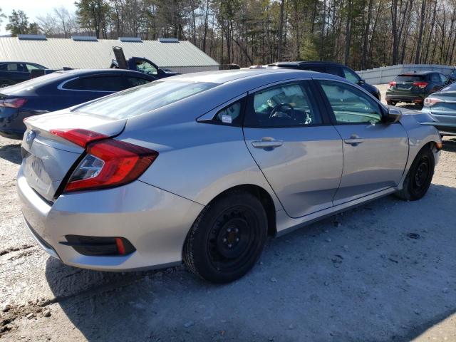 2HGFC2F67LH539144 - 2020 HONDA CIVIC LX SILVER photo 3