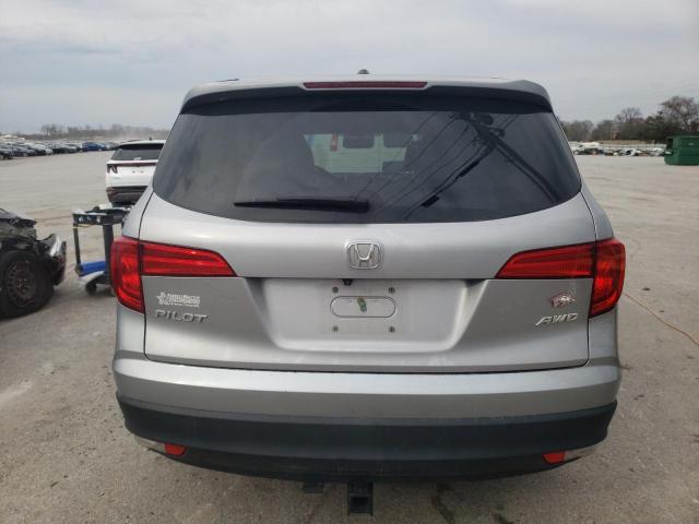 5FNYF6H5XHB010620 - 2017 HONDA PILOT EXL GRAY photo 6