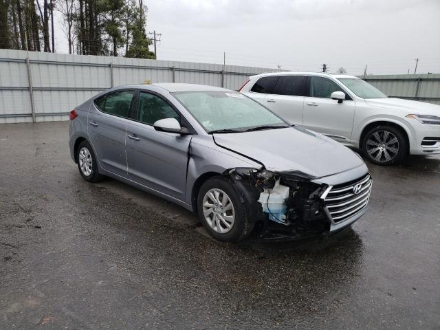 5NPD74LF6HH075997 - 2017 HYUNDAI ELANTRA SE SILVER photo 4