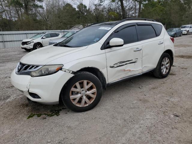 JN8AZ1MUXEW405269 - 2014 NISSAN MURANO S WHITE photo 1