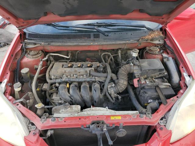 2T1KR32E66C585917 - 2006 TOYOTA COROLLA MA XR RED photo 11