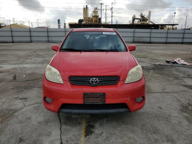 2T1KR32E66C585917 - 2006 TOYOTA COROLLA MA XR RED photo 5