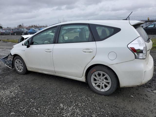 JTDZN3EU1C3144794 - 2012 TOYOTA PRIUS WHITE photo 2