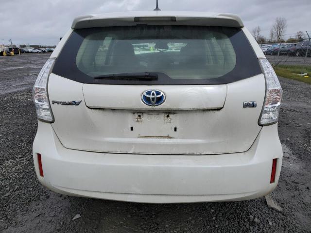 JTDZN3EU1C3144794 - 2012 TOYOTA PRIUS WHITE photo 6