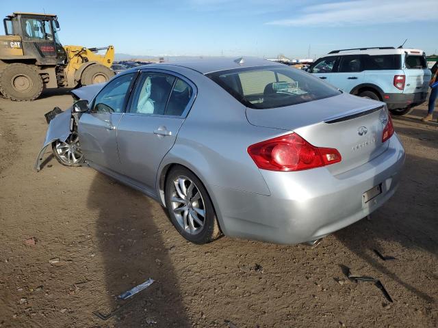 JNKBV61F67M812775 - 2007 INFINITI G35 SILVER photo 2