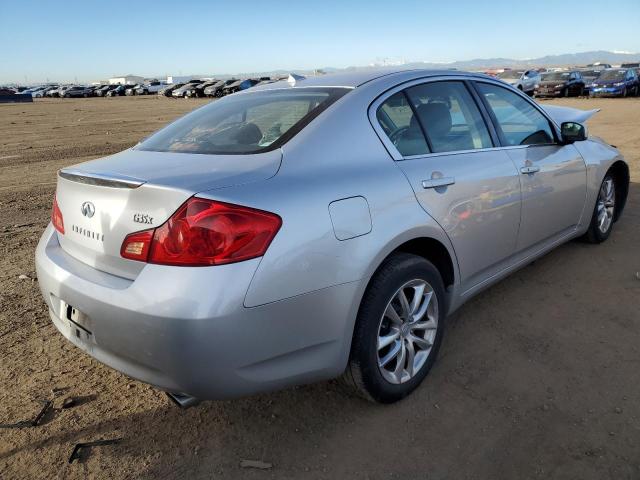 JNKBV61F67M812775 - 2007 INFINITI G35 SILVER photo 3