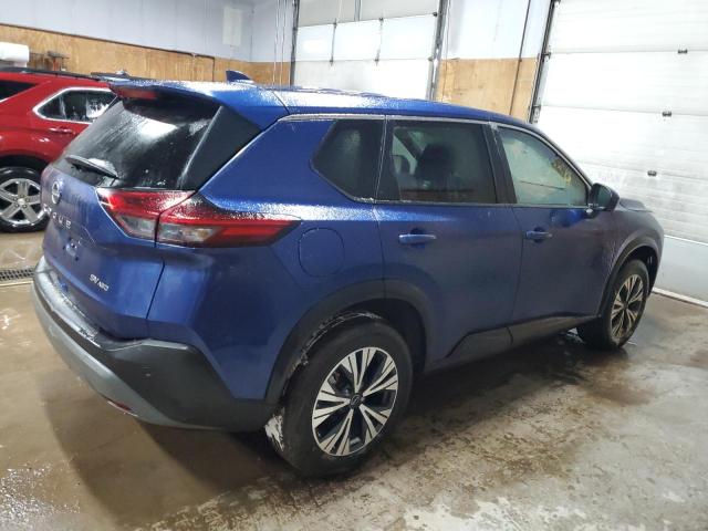 5N1BT3BB4PC830579 - 2023 NISSAN ROGUE SV BLUE photo 3