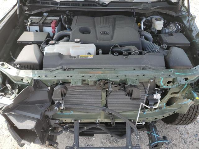 5TFLA5DB0PX084731 - 2023 TOYOTA TUNDRA CREWMAX SR GREEN photo 11