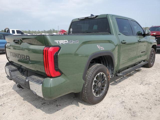 5TFLA5DB0PX084731 - 2023 TOYOTA TUNDRA CREWMAX SR GREEN photo 3