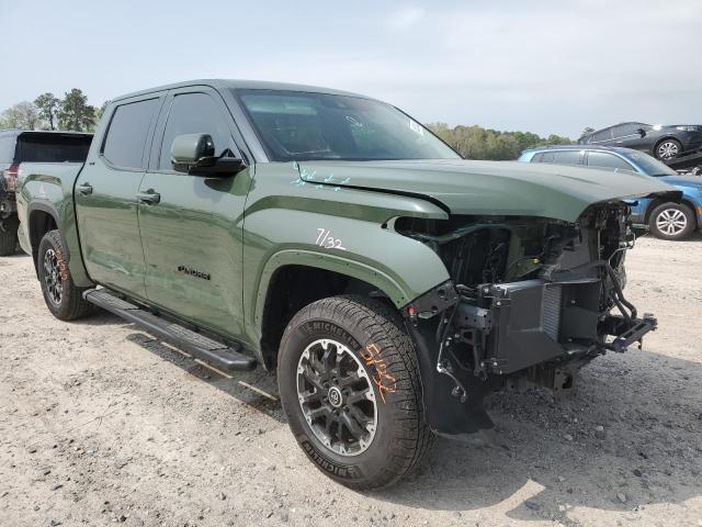 5TFLA5DB0PX084731 - 2023 TOYOTA TUNDRA CREWMAX SR GREEN photo 4