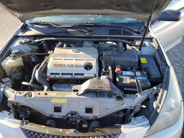 4T1FA38P04U030314 - 2004 TOYOTA CAMRY SOLA SE SILVER photo 11