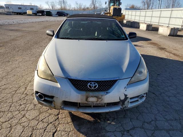 4T1FA38P04U030314 - 2004 TOYOTA CAMRY SOLA SE SILVER photo 5