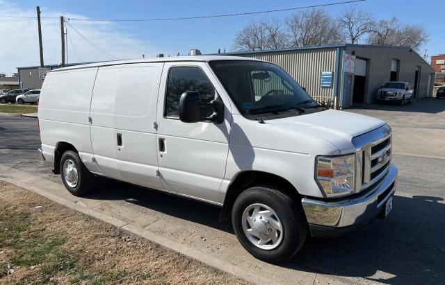 1FTNE1EWXDDA38277 - 2013 FORD ECONOLINE E150 VAN WHITE photo 1