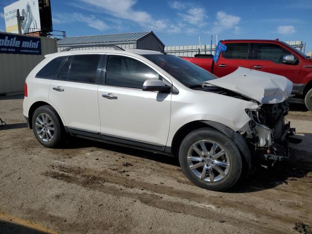 2FMDK3JC9BBB29647 - 2011 FORD EDGE SEL WHITE photo 4