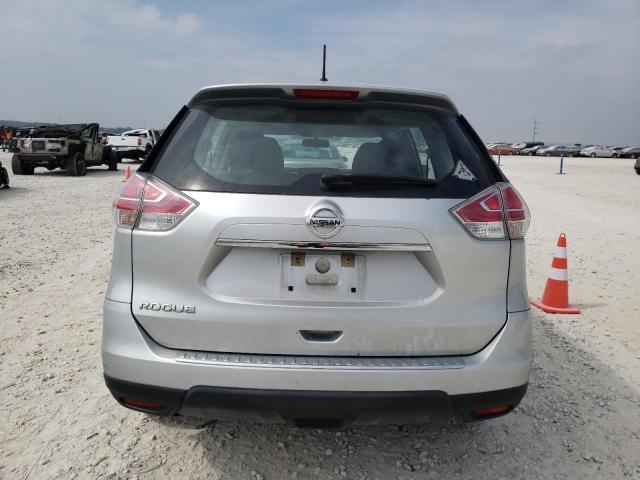 KNMAT2MT2FP520406 - 2015 NISSAN ROGUE S SILVER photo 6