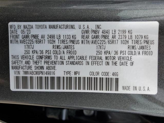 7MMVABCM8PN149816 - 2023 MAZDA CX-50 PREFERRED PLUS CHARCOAL photo 14