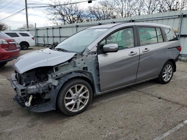 JM1CW2DL1F0183185 - 2015 MAZDA 5 GRAND TOURING GRAY photo 1