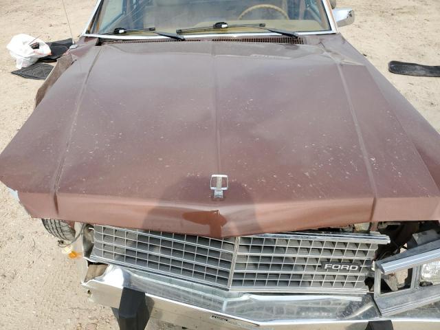 OK92B140052 - 1980 FORD FAIRMONT BROWN photo 11