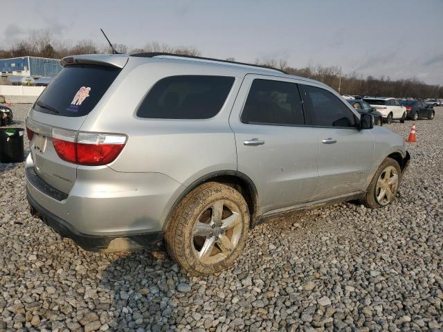 1D4SE5GT8BC664512 - 2011 DODGE DURANGO CITADEL SILVER photo 3