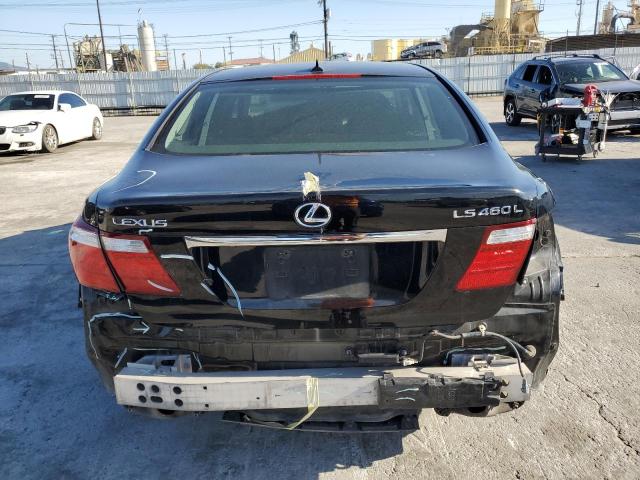 JTHGL46F675001030 - 2007 LEXUS LS 460L BLACK photo 6